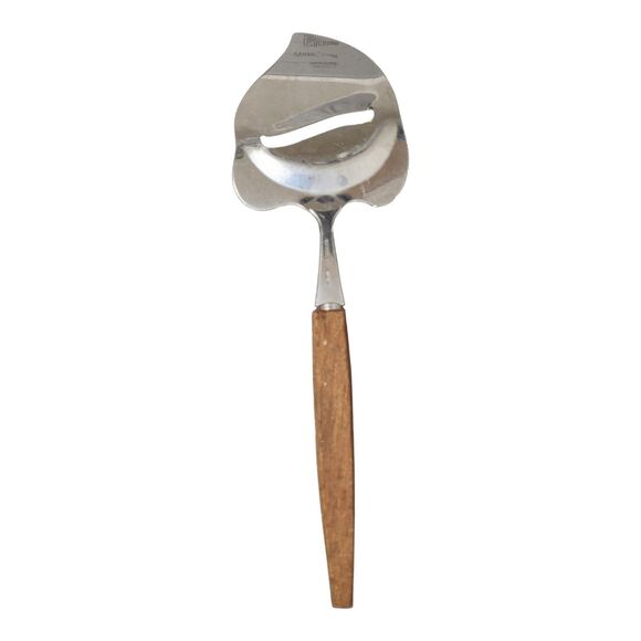 Vintage Cheese Slicer , Stainless Steel with Wood Handle, Made in Japan 9 1/2" - Picture 2 of 5